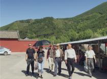 与部分村志主编五台山旅游